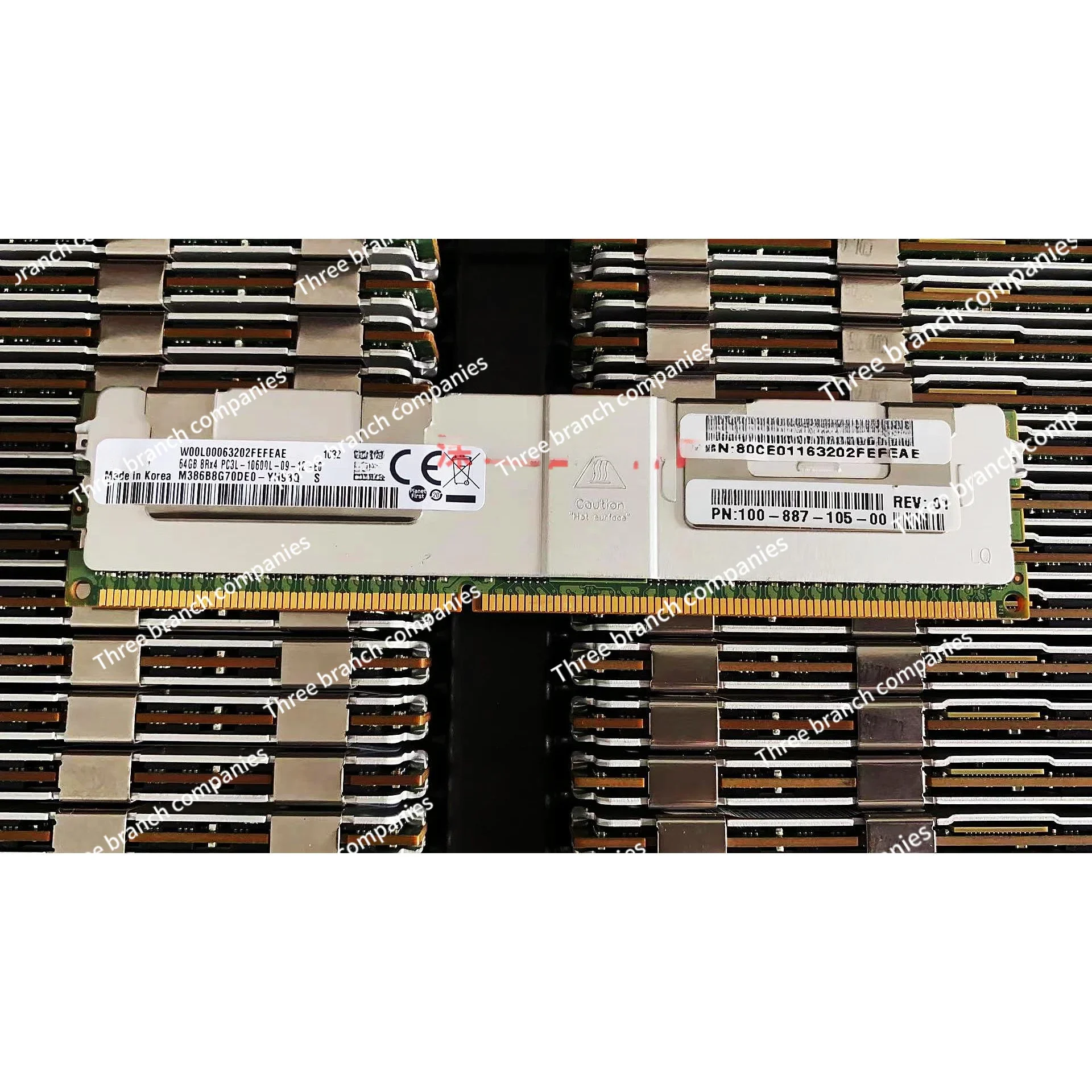 

1PC Original disassembly 64G 8RX4 10600L DDR3 server memory 64GB 1333 ECC REG