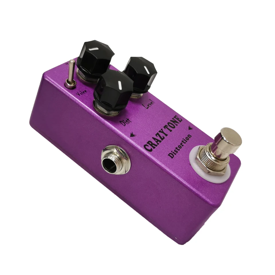 MOSKY Crazy Tone RIOT Distortion Mini Guitarra Pedal de Efeito