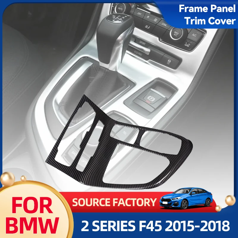 serviette-de-voiture-chaude-pour-bmw-serie-2-active-tourer-f45-f46-2015-18-style-de-voiture-console-centrale-cadre-de-changement-de-vitesse-panneau-garniture-crique