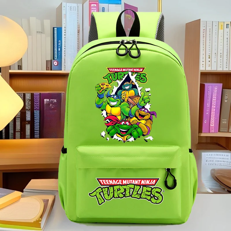 

Школьная сумка Teenage Mutant Ninja Tmnt, рюкзак с рисунком аниме для мальчиков и девочек, рюкзак с принтом для подростков, студенческая сумка для книг, рюкзак, подарок