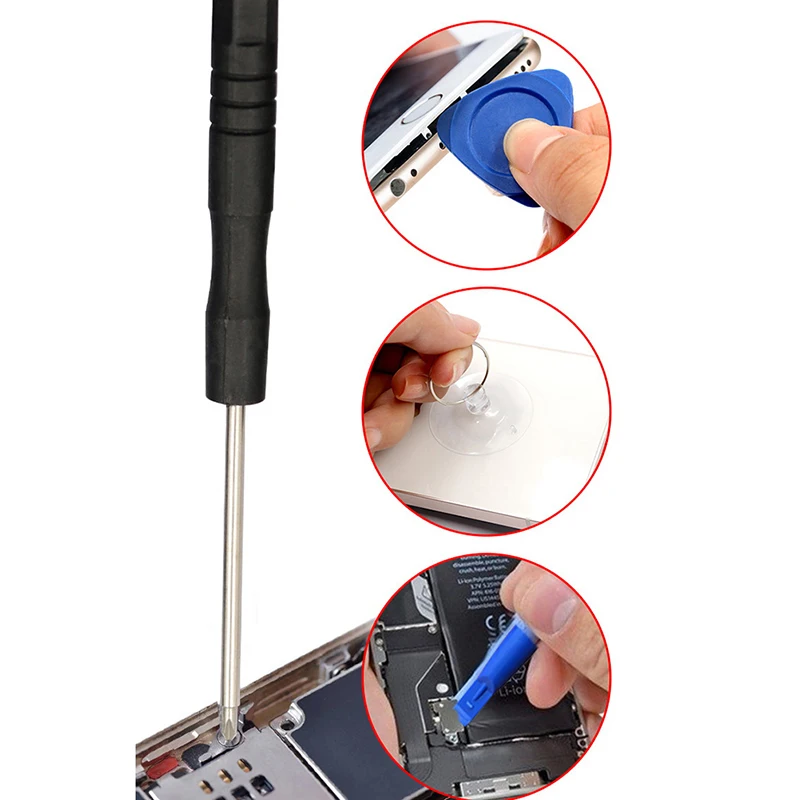 

Набор инструментов для ремонта мобильных телефонов и ноутбуков, 10 шт., отвертки для разборки компьютеров