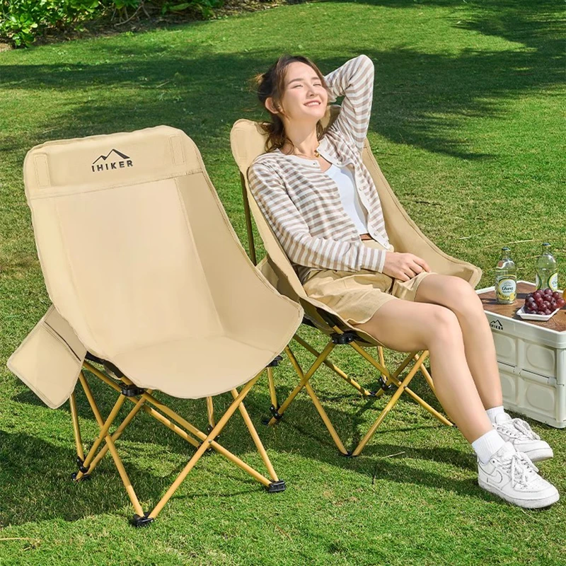 Backrest Minimalism Beach Chairs Fishing Camp Out Journey Picnic Beach Chairs Beach Fold Silla De Playa Outdoor Furniture ZSHW