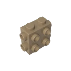 Gobricks GDS-90082 Brick Special 1 x 2 x 1 2/3 with Eight Studs on 3 Sides compatible with lego 67329 Assembles Building Blocks
