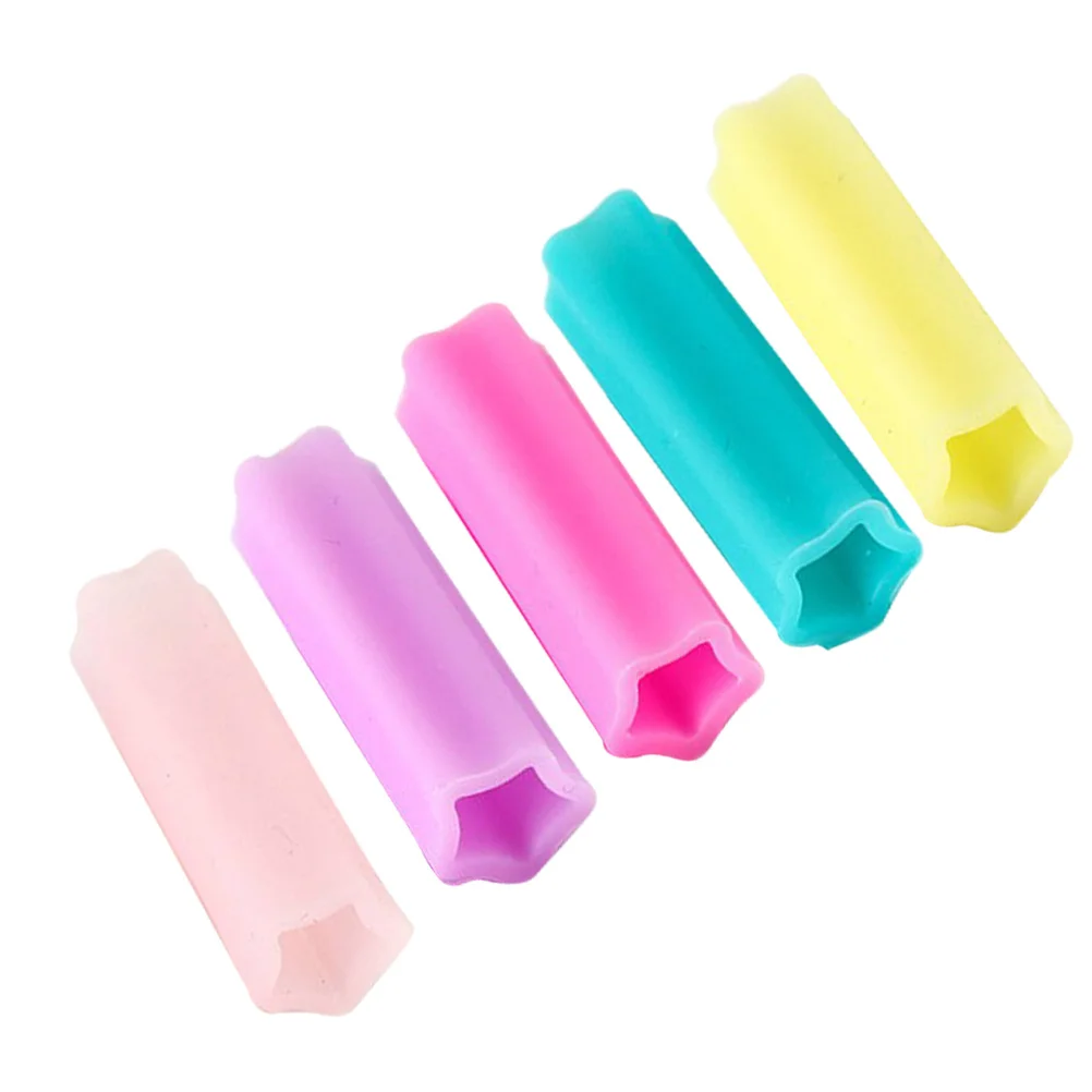 

5 шт., колпачки для маникюрных ножниц, щипцы для кутикулы, защитные колпачки, безопасность, долговечность, идеально подходит для салона и дома, чехол для резки кутикулы