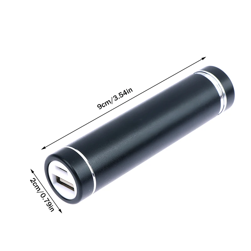 Zestaw obudowy powerbanku 18650, cylindryczna obudowa ze stopu aluminium, bez konieczności spawania, z portem Type-C, zestaw do samodzielnego montażu powerbanku, obudowa na baterie - F(x) — zdjęcie produktu 6