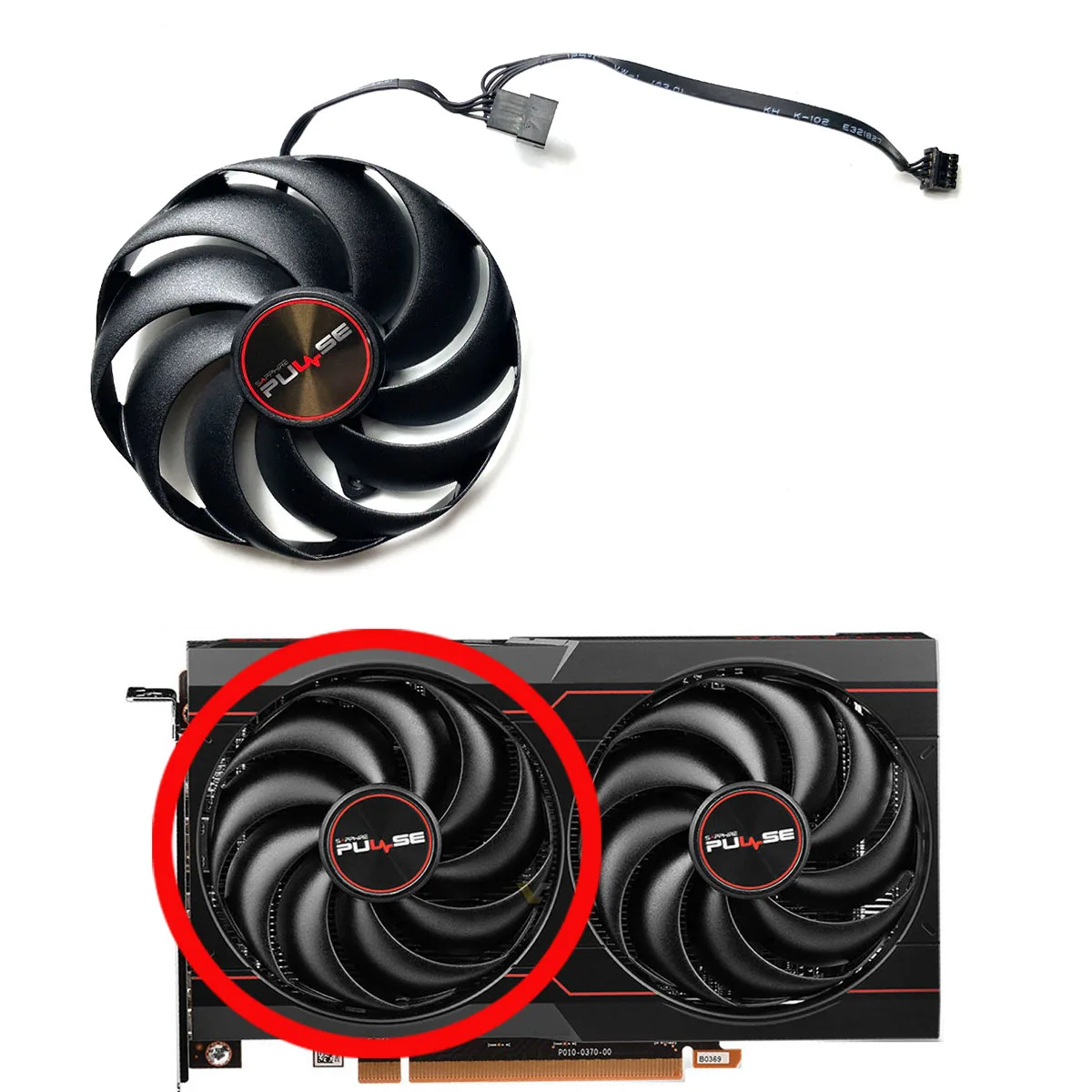 New For SAPPHIRE Radeon RX6600 6600XT 6650XT PULSE Graphics Card