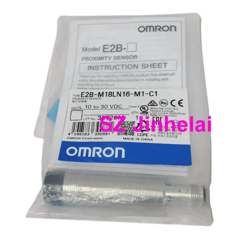 

Authentic Original Omron 10-30VDC Proximity Switch Sensor E2B-M18LN16-M1-B1 E2B-M18LN16-M1-C1 E2B-M18LS08-M1-B1 M18LS08-M1-C1