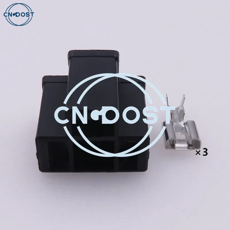 1 Set 3 Pin Motorcycle H4 HID AC Assembly Wiring Plug Lamp Holder Connector Electrical Socket Car Light Plugs