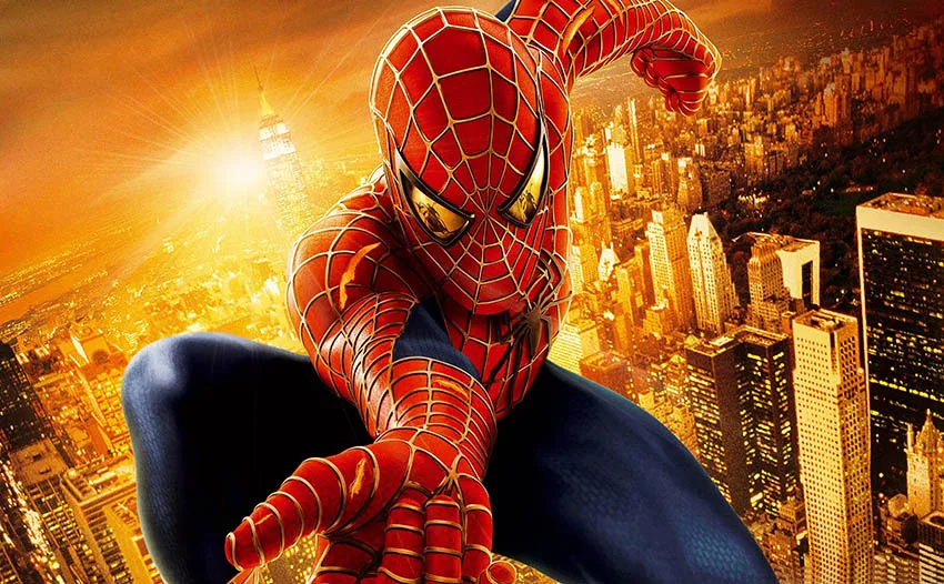 Spider Man Party ฉากหลังแบนเนอร์ Superhero Theme เด็กวันเกิดการถ่ายภาพโปสเตอร์สตูดิโอผนังตกแต่งพื้นหลัง