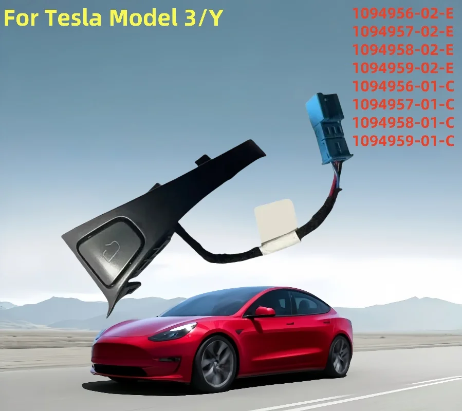 

Для Tesla Model 3/Y кнопка переключения передней и задней двери 1094956-02-E 1094957-02-E 1094958-02-E 1094959-02-E 1094956-01-C 1094957-01-C