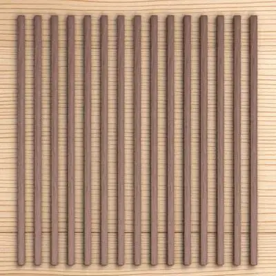 

24 pcs Black Walnut Dowels Natural Grain Sturdy Wood Sticks for Crafts Decor Model Making Dowel Rods Wood Sticks for Crafting