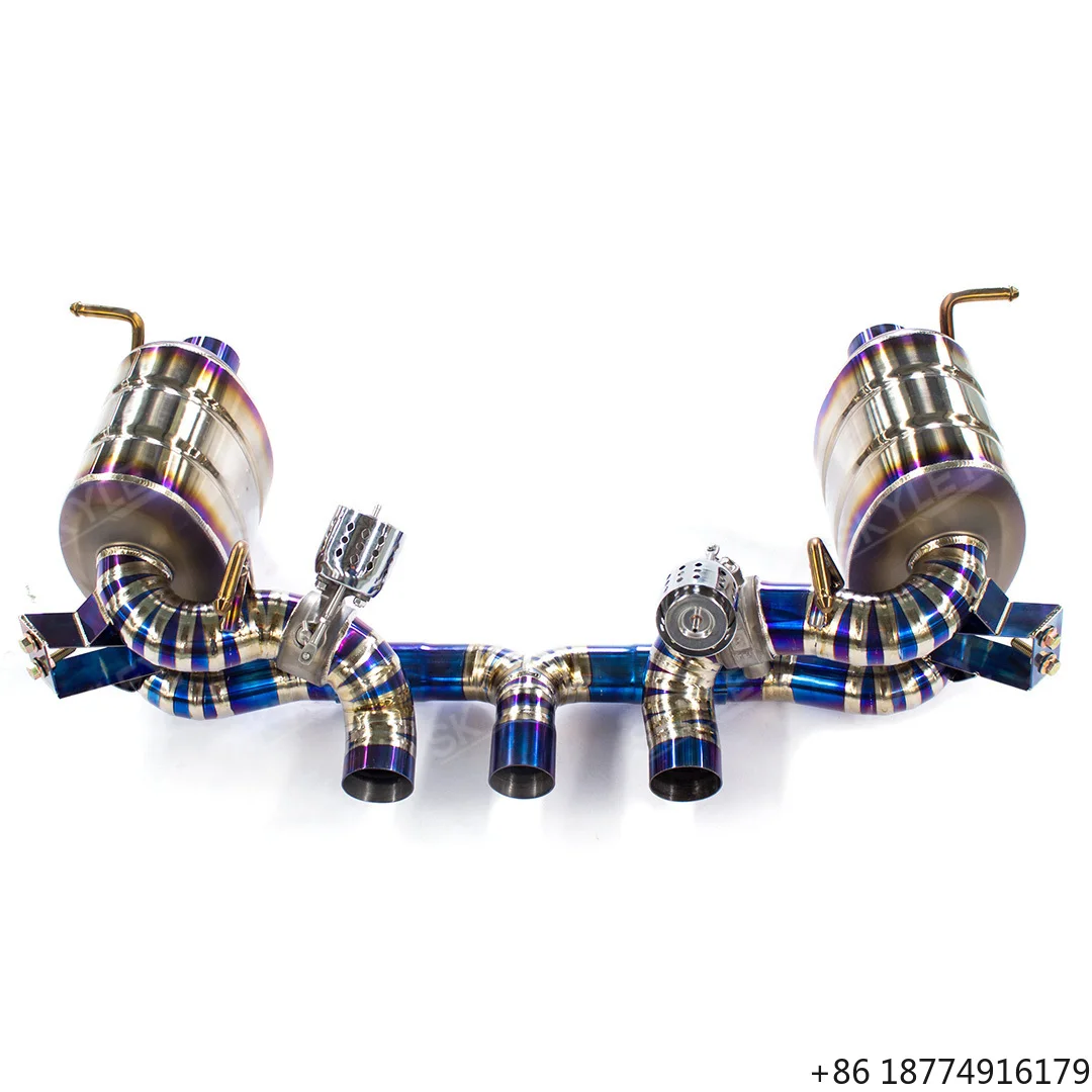 

Titanium Exhaust System for 458 Italia 4.5l V8 Catback System
