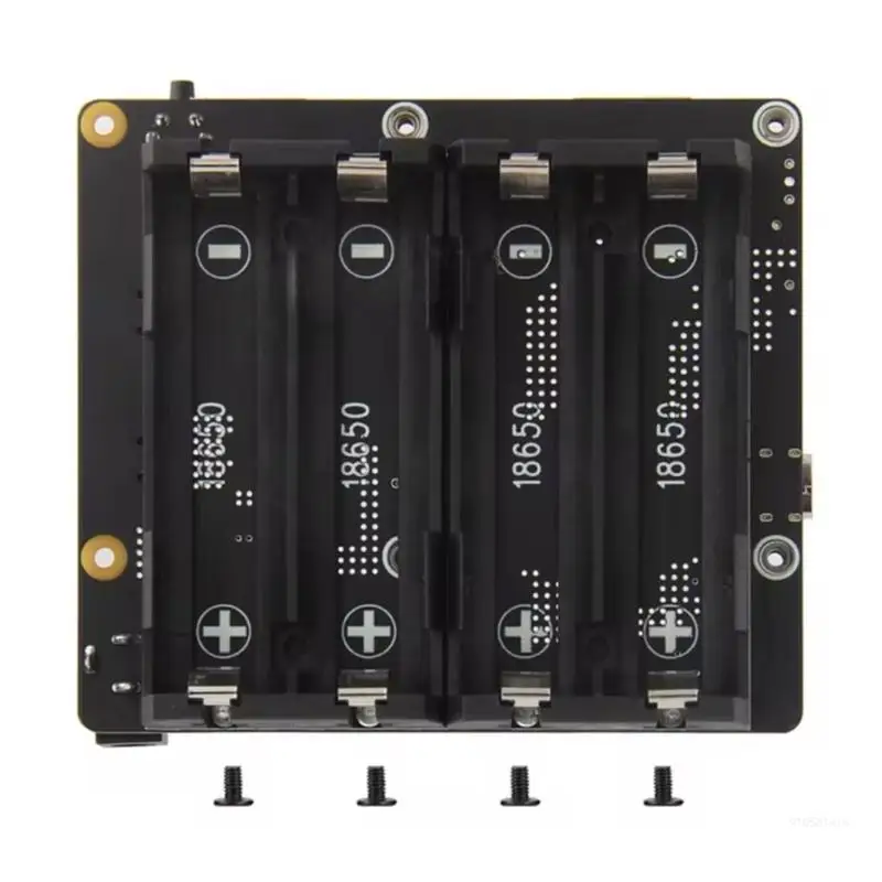 

X1202 UPS Power Supply Extension Module for RPi 5 with I2C Communication and LED Indicators Dropship