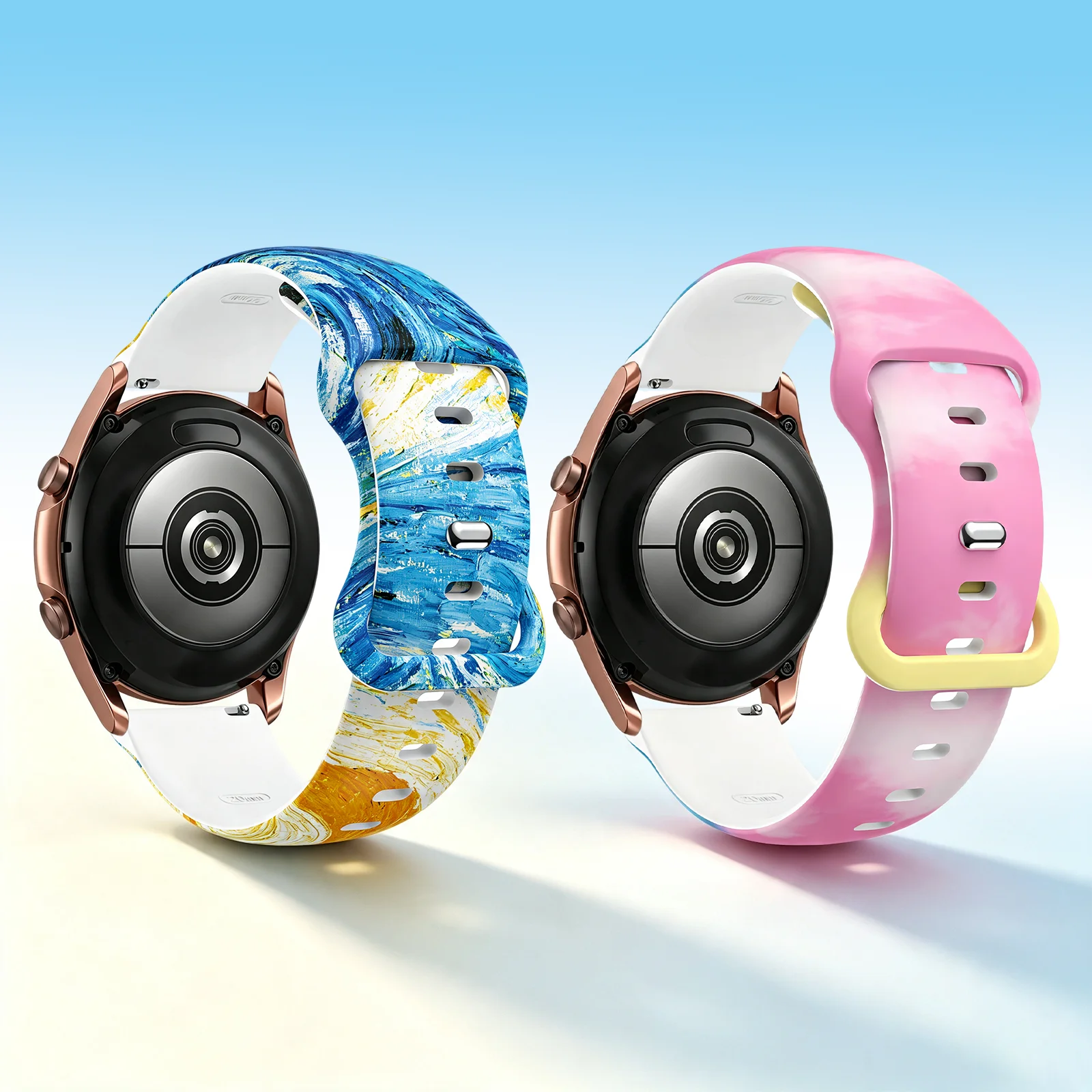 Silicone Watch Band 22Mm - 22mm 20mm Strap for Samsung Galaxy