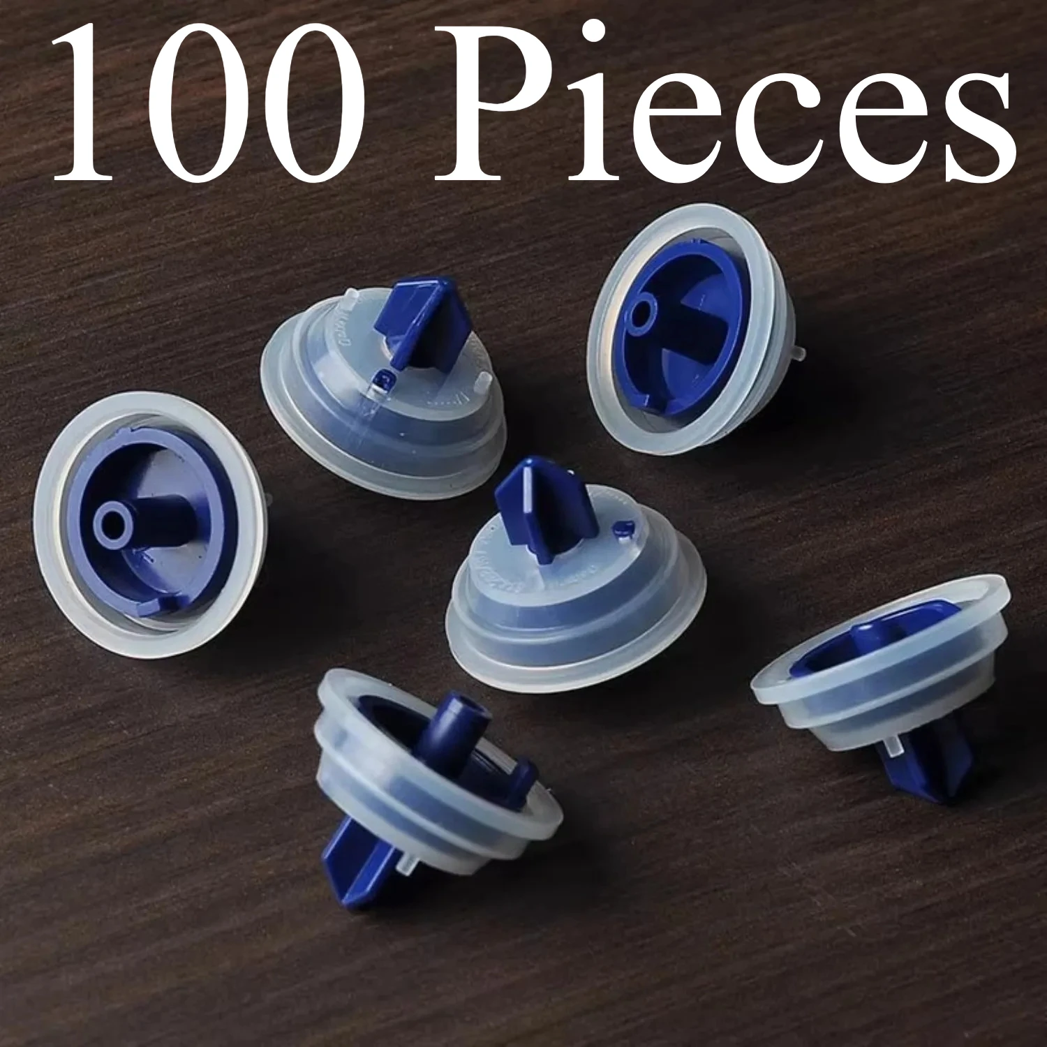 Toilet Cistern Inlet Valve Parts 100 Pieces Compatible with GEBERIT Refill Stop Valve Diaphragm Silicone Seal Ring