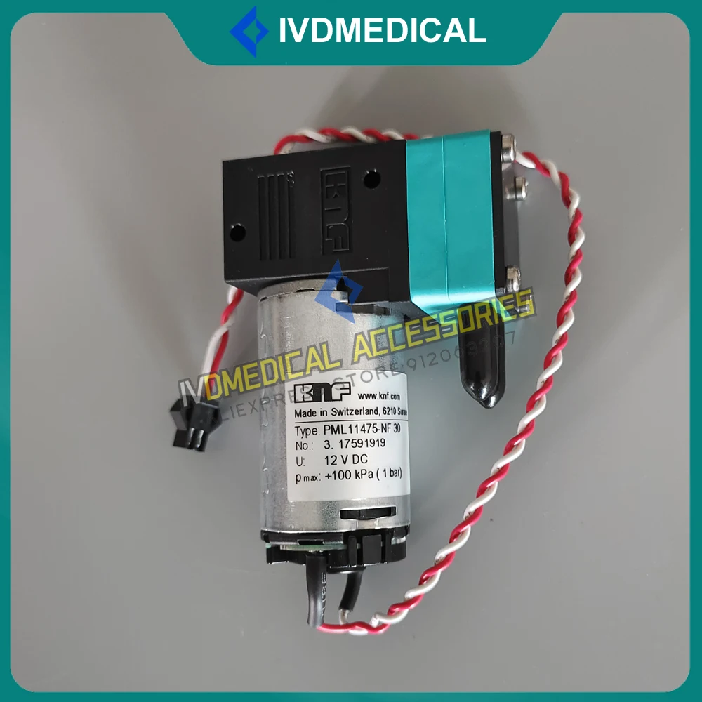 مضخة KNF NF30 12 فولت أصلية جديدة لمضخة الغسيل الخارجية Mindray BS200E BS240 BS240E BS240Pro BS240Vet BS280