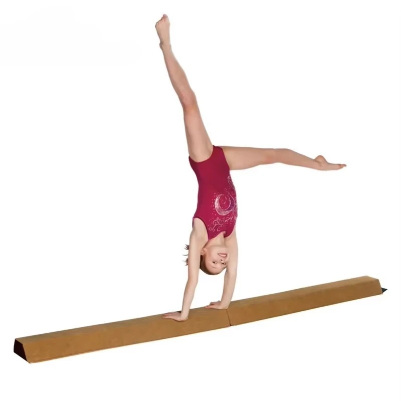 

Factory Supply Customized Gymnastics Equipment Foam Balance Beam Sectional Beam 48"L X 4"W X 4"H
