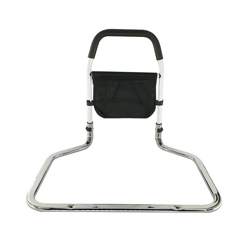 مقبض حديد لكبار السن في المستشفى، إطار بجانب السرير مطلي باللون الأبيض، سكة سرير قابلة للتعديل، ارتفاع السرير، مساعدة الجانب، حاجز اليد #1