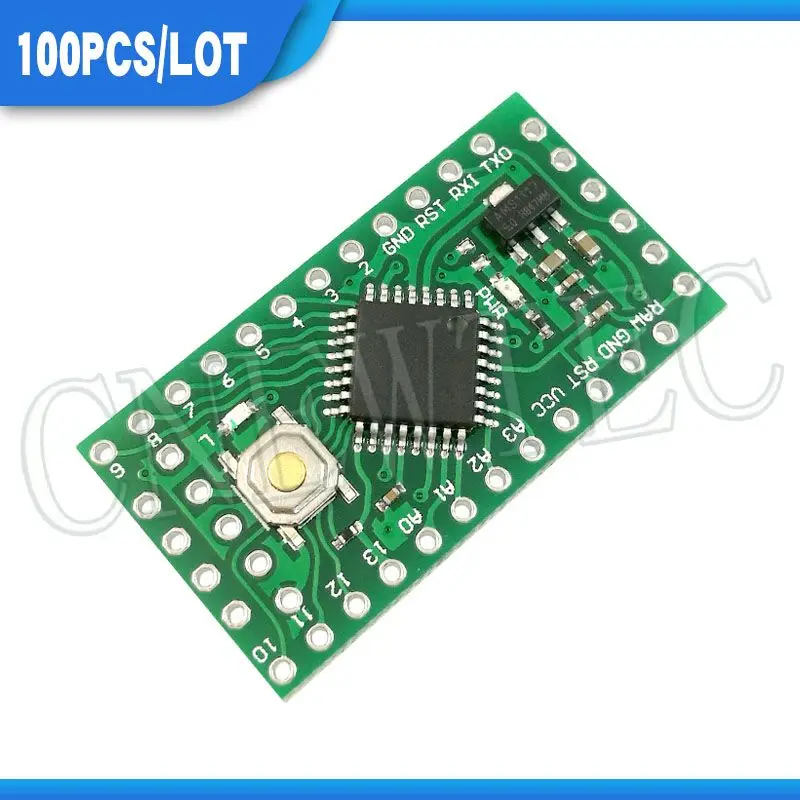 

LGT8F328P LQFP32 MiniEVB BAITE BTE17-14 5V Pro mini, совместимый, хорошее качество, все протестированы, 100 шт./партия