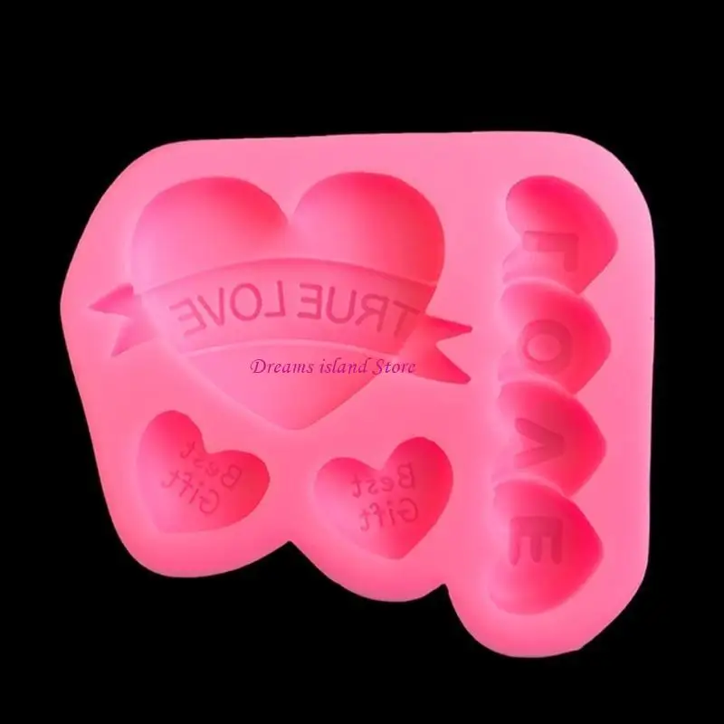 Valentine's Day Baking Mold Silicone Cake Decorating Tools Fondant Mould HX6C