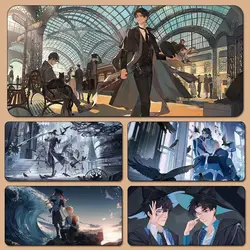 Chinese Novel Lord of the Mysteries Mousepad Keyboard Mouse Set Notebook Desk Protector Big Table Mat Place Pad Textile