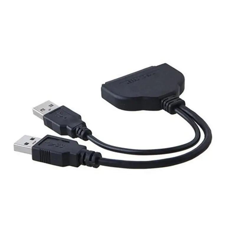 New 1pcs Sata To USB 3.0/2.0 Driver Adapter Support 2.5 Inches External SSD HDD Hard Drive 22 Pin Sata III Cable Sata USB Cable