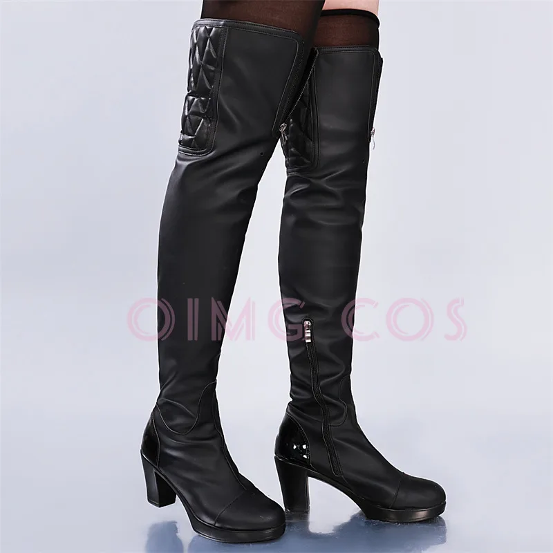 Wuthering Waves Rover Cosplay chaussures Anime chinois Halloween jeu femmes