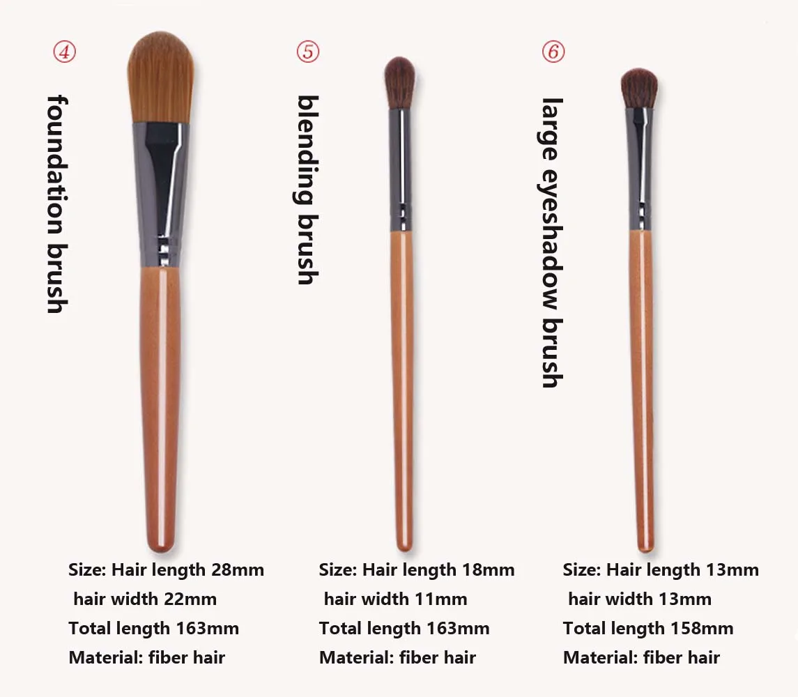 9pcs 메이크업 브러쉬 세트 키트 화장품 메이크업 뷰티 도구 파우더 아이 섀도우 블렌딩 아이 라이너 속눈썹 눈썹 메이크업 뷰티 Cos