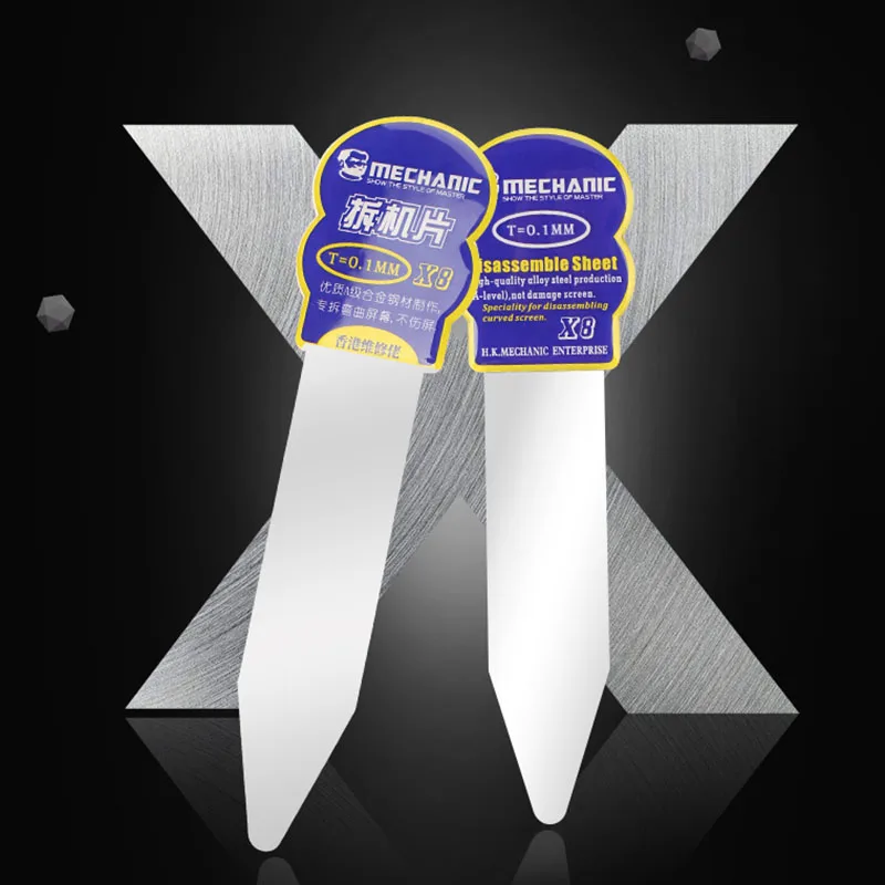 MECHANIC X8 High Toughness Professional Disassembly Curved Screen Alloy Steel Pry Opening Tool for Mobile Phone Repair Tools