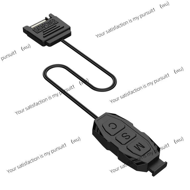 

RC-01 5V3-pin three-pin ARGB controller 3pin chassis fan light with RGB wireless sata remote control