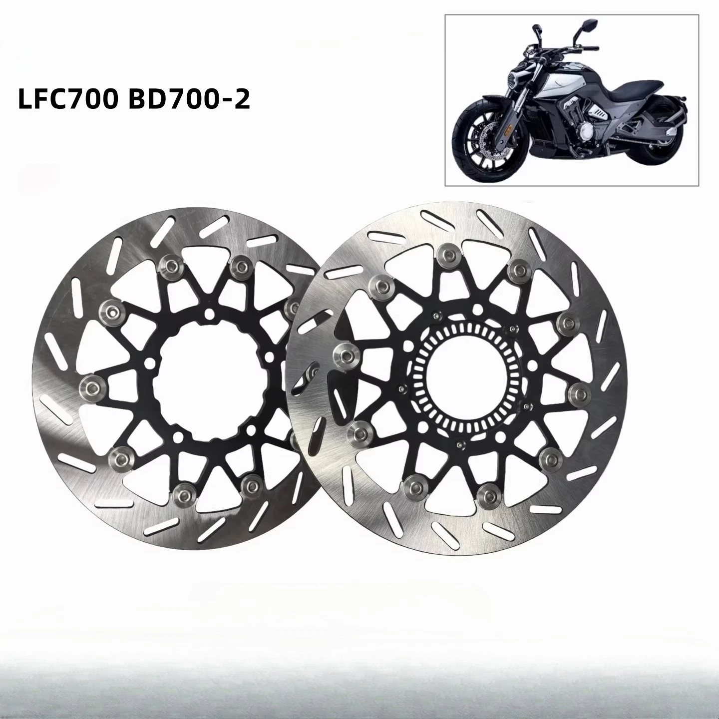 

FOR BENDA LFC700 Motorcycle Rear Brake Disc Front and Rear Brake Disc Brake Pad Original Accessories