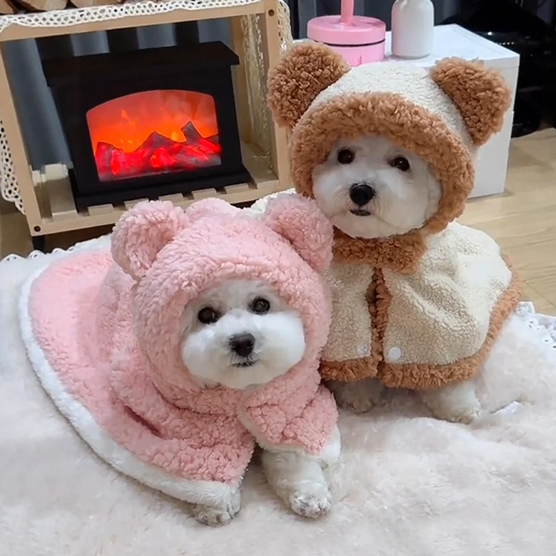 Warm Bear Ear Cloak…