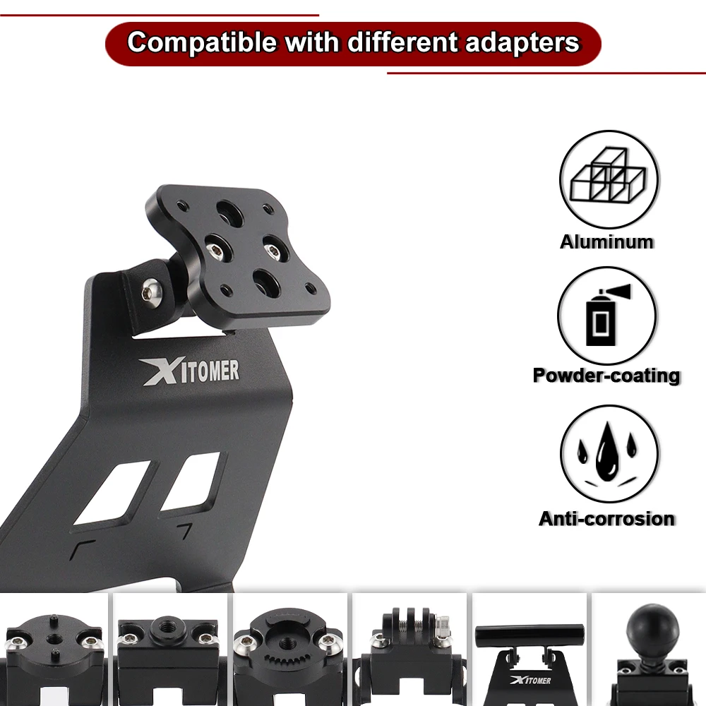 Motorcycle GPS Navigation Plate Bracket Phone Holder Bracket Quick Release Phone Holder Mount CB750 Hornet 2023-2024 For Honda