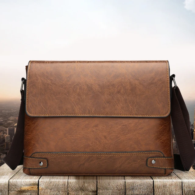 Torba na ramię, męska torba crossbody, torba biznesowa, duża pojemność, na podróże służbowe i do pracy