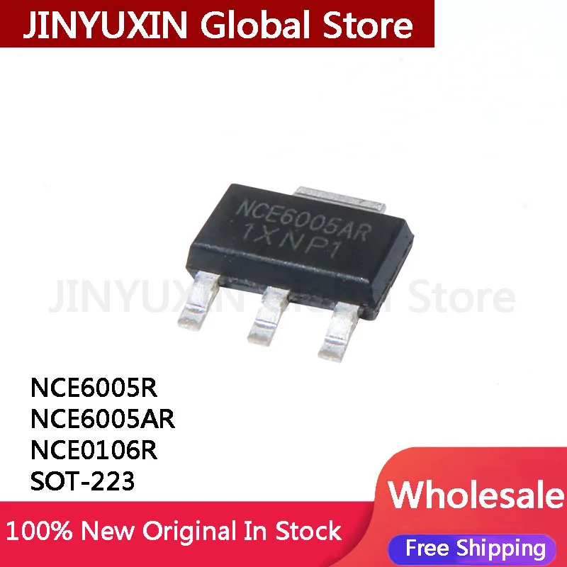 50Pcs NCE6005R NCE6005AR NCE0106R SOT-223 IC Chip Wholesale