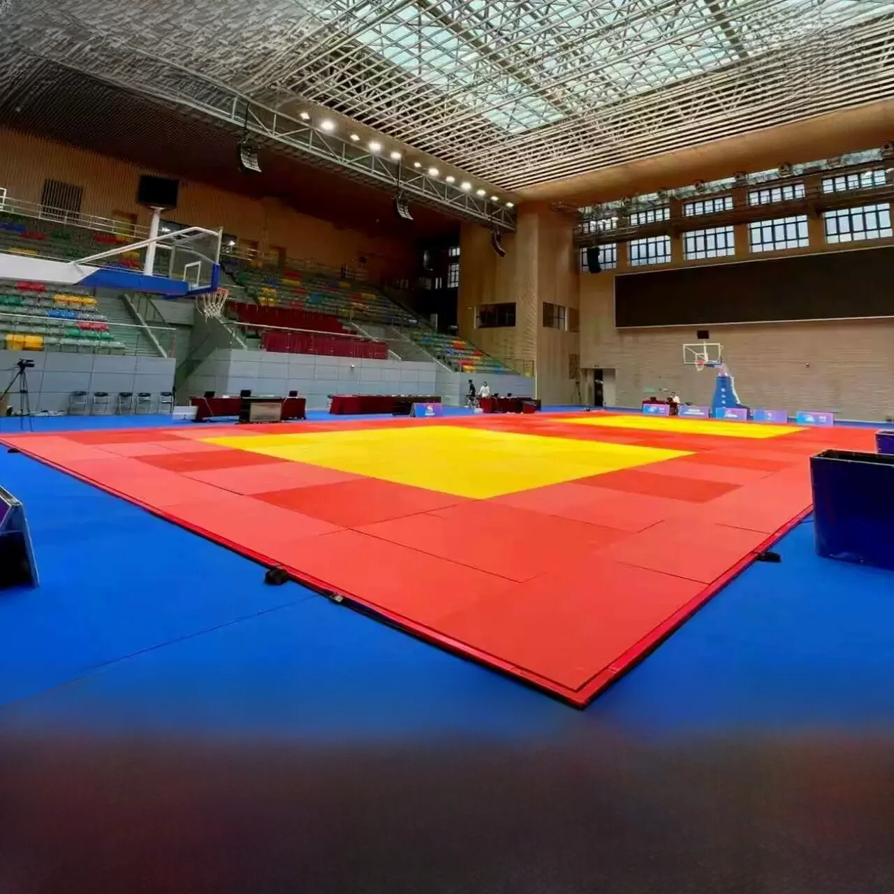 プロ柔道トレーニングマット-mmaレスリングサブミッション-グラップリングフロアマット-格闘技ジム専用マット