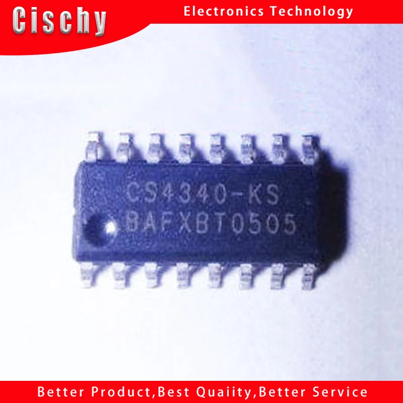 

5pcs/lot CS4340-KSZ CS4340-KS CS4340 SOP-16 In Stock