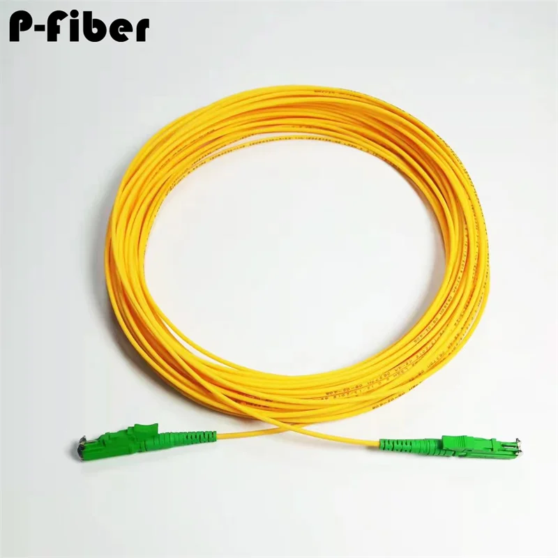 patch cords 5pcs E2000/APC-SC LC FC ST APC single-mode single core 2mm optical fiber jumper E2000 simplex SM 1m 10m 5m 20m 30m