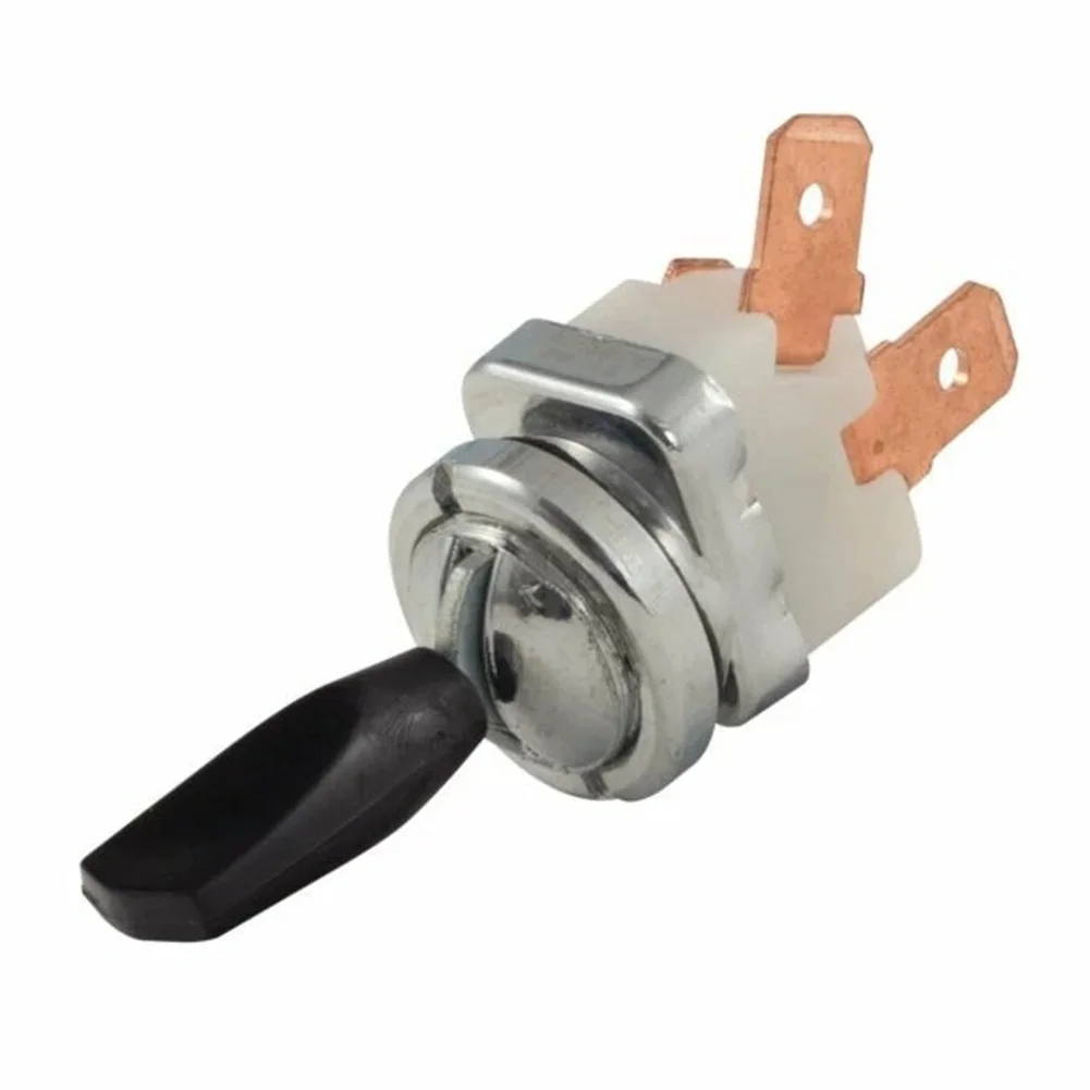 Aftermarket Part Single Pole Switch For Car Restoration Rated 10amps At 12V 14.5mm Hole Required Car Accessory