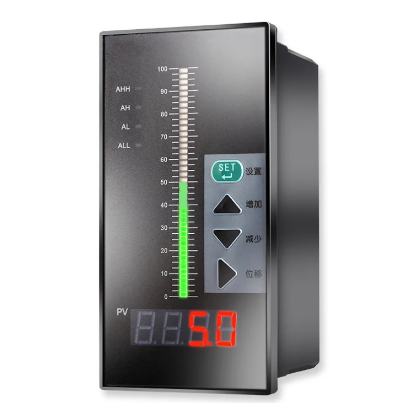 Temperature Controller AC220V with 4 relays output Digital display controller water level indicator gauge