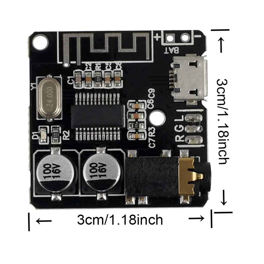 Sound Box Bluetooth-compatible Stereo Sound Amplifier Board Wireless Amp Module Subwoofer Electronic Component