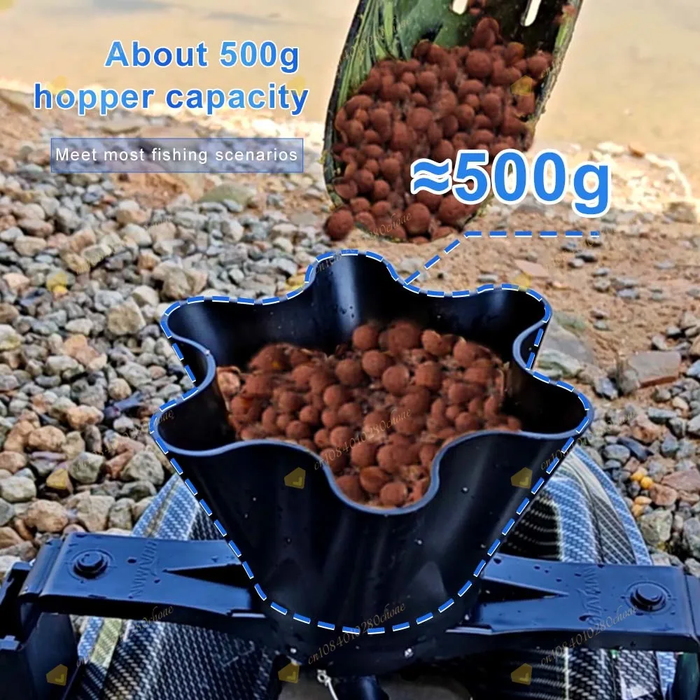 Bait spreader carp fishing tackle gear accessories black outdoors tools for Boat