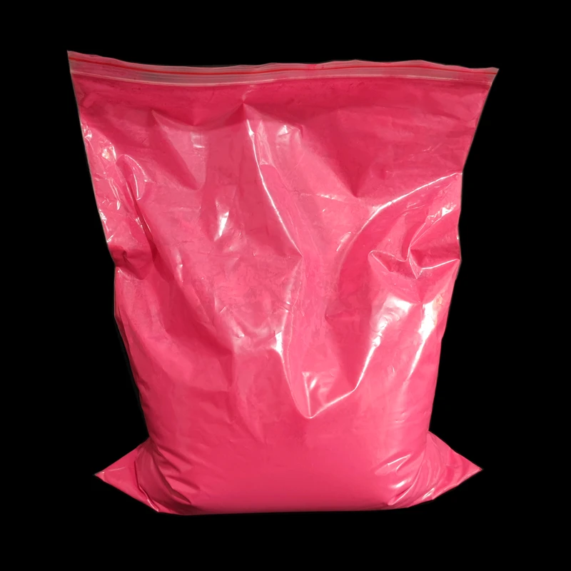 1kg Wholesale New Neon China Red Nail glitter Fluorescence Pigment Phosphor Powder Fluorescent Paint DIY Soap Paint Pigment