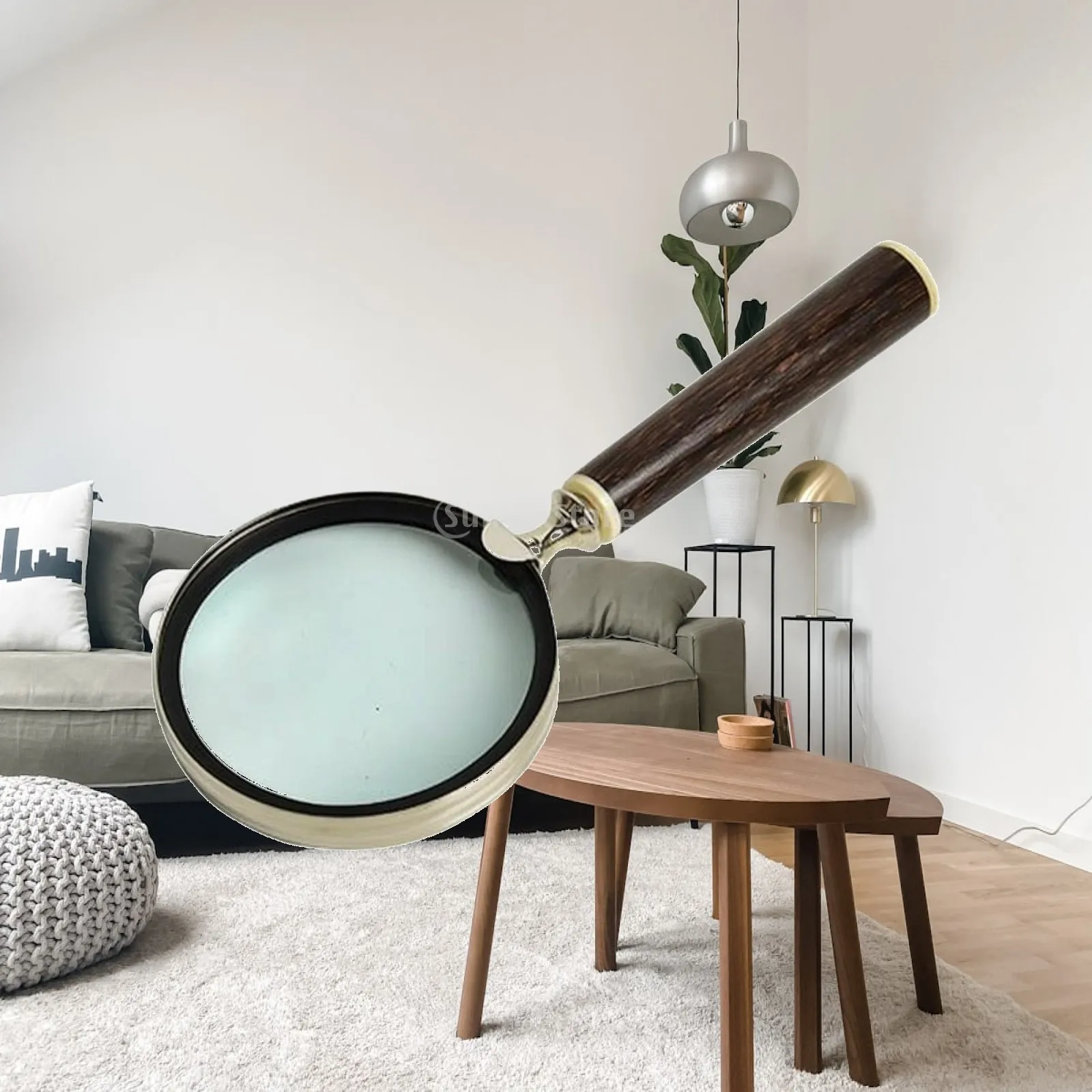 magnifying-glass-with-wooden-handle-decorative-handheld-magnifying-glass-handheld-magnifier-ergonomic-hand-lens-distortion-clear