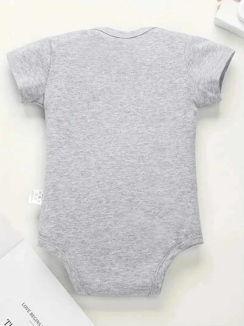 Kocham MAMĘ i DAD Baby Romper