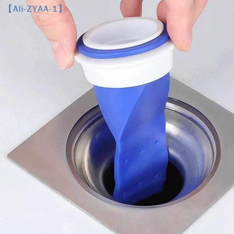 【ZYAA-1】3/5Pcs Odor-proof Silicone Bathroom Drain Core, Bathroom Essential, Universal Round Odor-proof Cover For Sewers