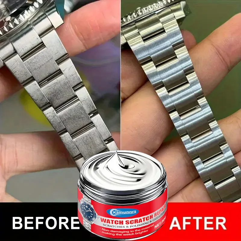 

Крем для полировки часов Fasilawei: средство для удаления царапин с ремешков, очиститель от окисления для золотых/серебряных украшений, средство для удаления царапин с нержавеющей стали