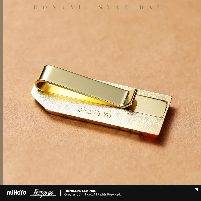 Anime Game Honkai: Star Rail Train Crew Cosplay Metal Danemark ge, Button Brooch, Pins Collection Medal Pendant, Souvenir Props Gift