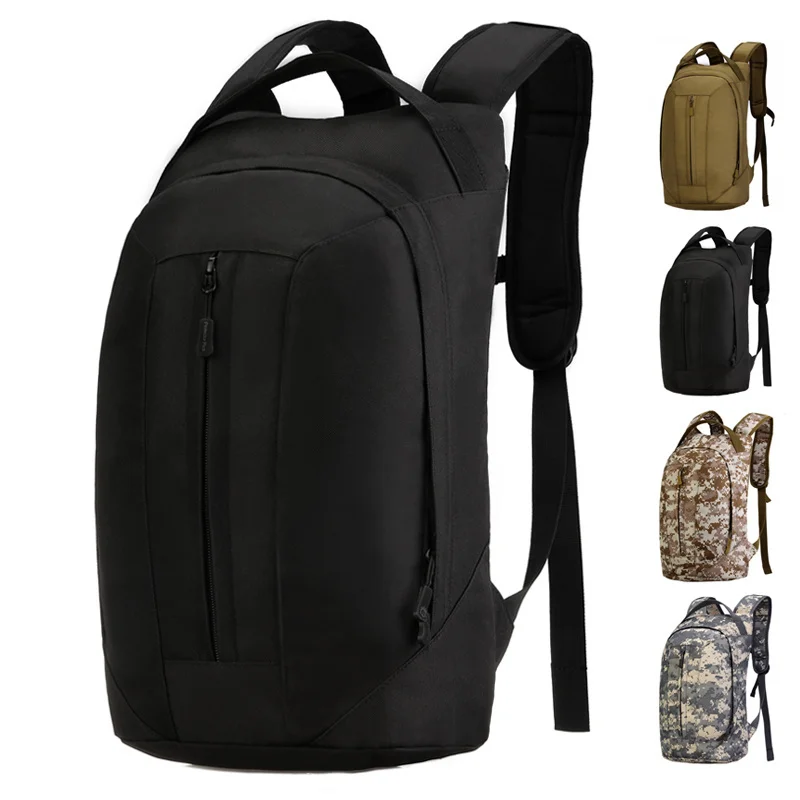 

Men Backpack Rucksack Military Daypack Assault Travel Large-Capacity Waterproof Nylon 2.5L Water Computer Male Bag Knapsack