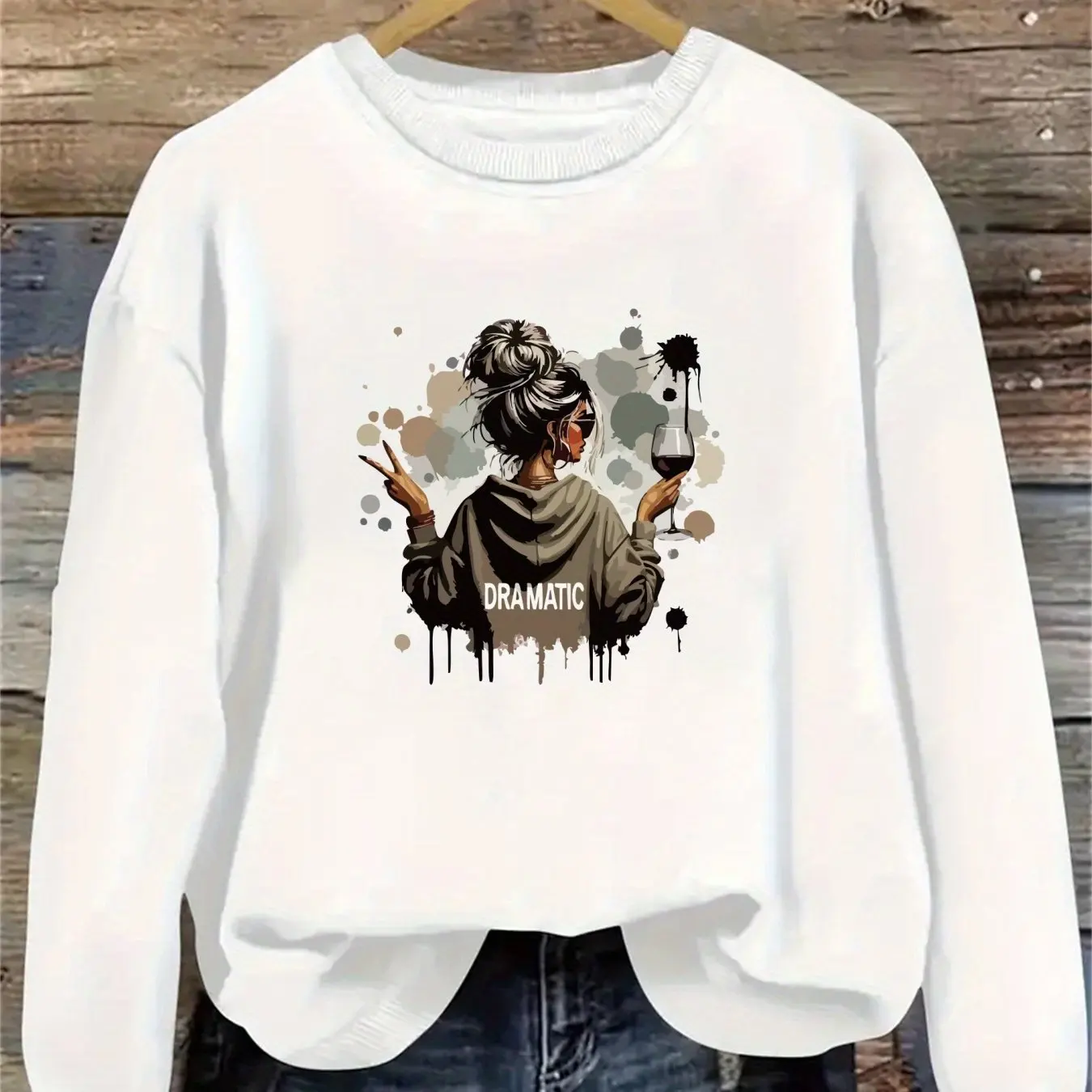 

Graphic Printing Autumn and Winter Pure Cotton Men's and Women's Sweatshirts Outdoor Sports Leisure Fashion Trend Clothing